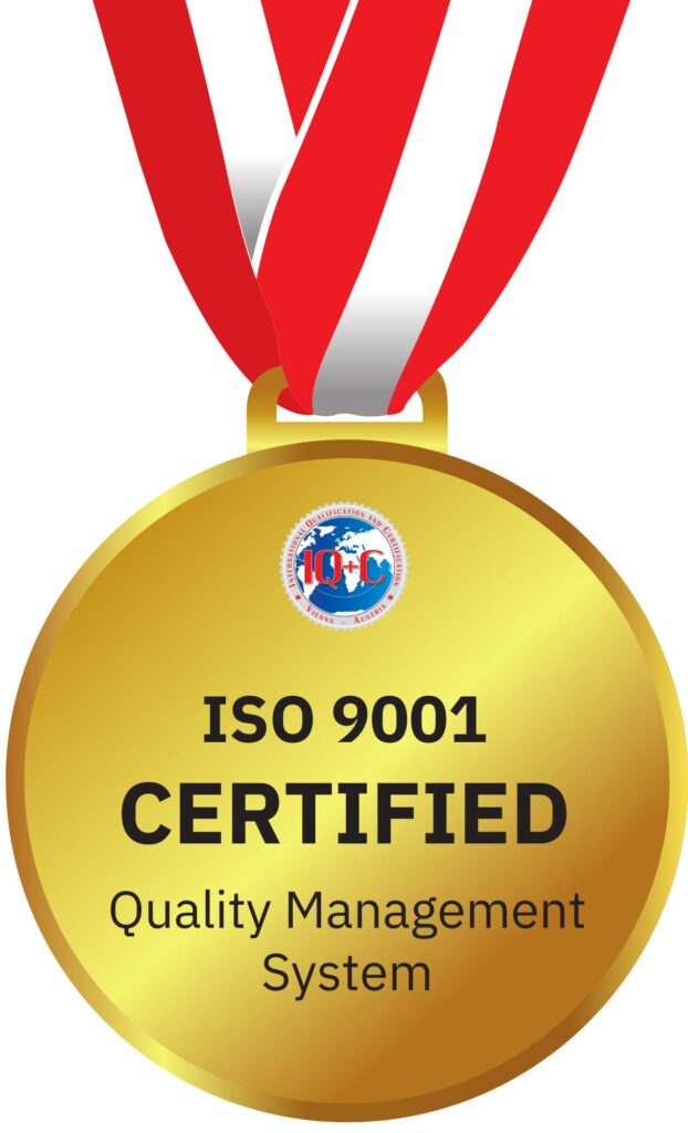 9001 badge