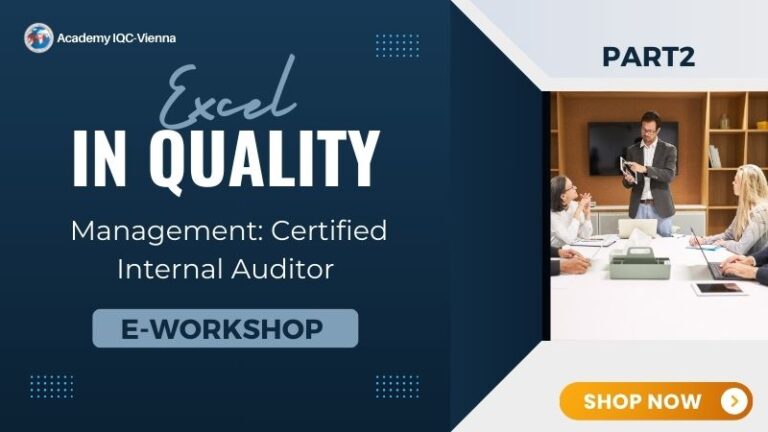 Excel in Quality Management: Certified Internal Auditor Workshop