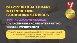 ISO 21998 e-Coaching Level B