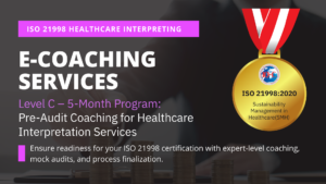 ISO 21998 e-coaching Level C