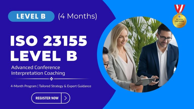 ISO 23155 e-Coaching Level B