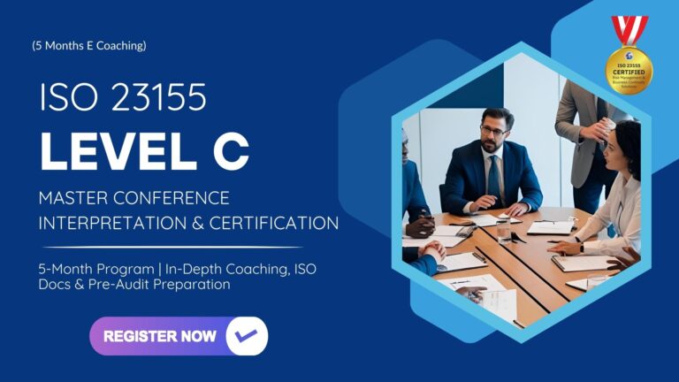 ISO 23155 e-coaching Level C