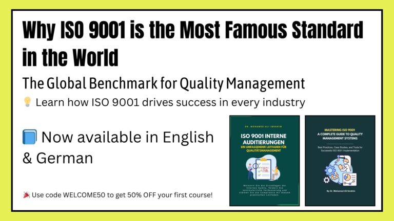 Why ISO 9001 is the Most Famous Standard in the World