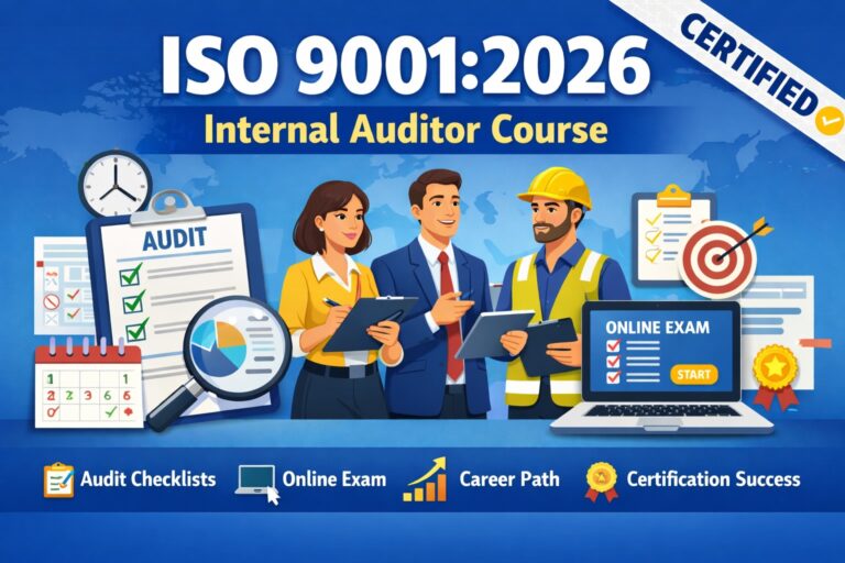 Copy of Certified ISO 9001:2026 Internal Auditor Course