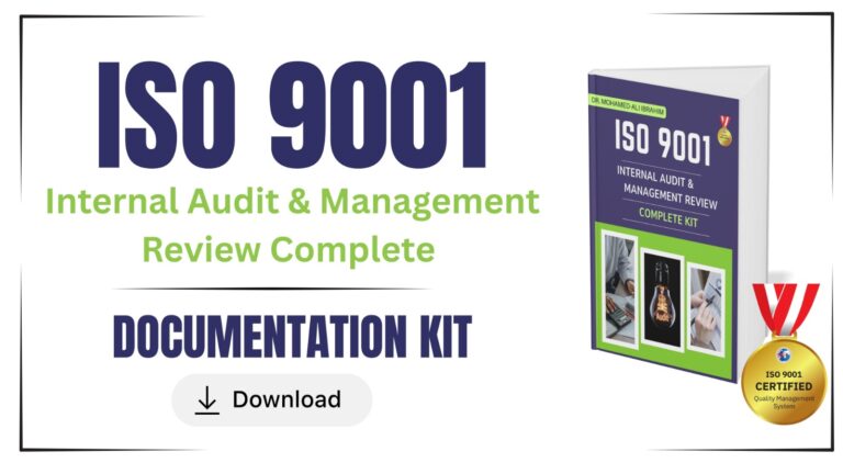 ISO 9001 Internal Audit & Management Documentation Kit
